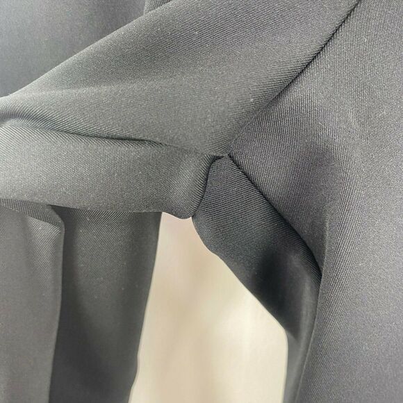 Koral Black Side Shimmer Stripe Mesh Pull On Leggings Women's Size Large L - Picture 4 of 6